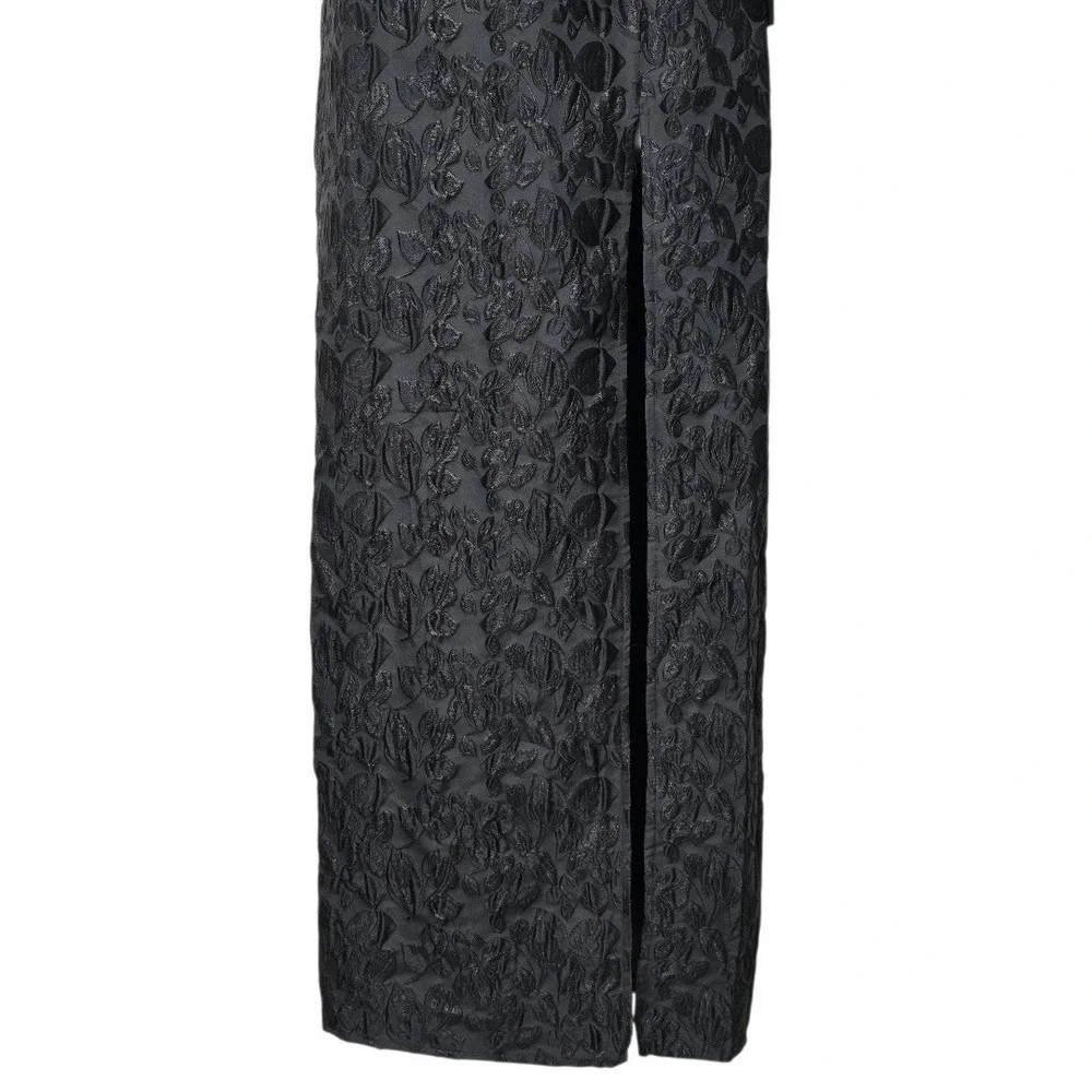 Lulus Gorgeously Chic Floral Jacquard Cutout Maxi Dress Sz S NWT - Picture 6 of 15